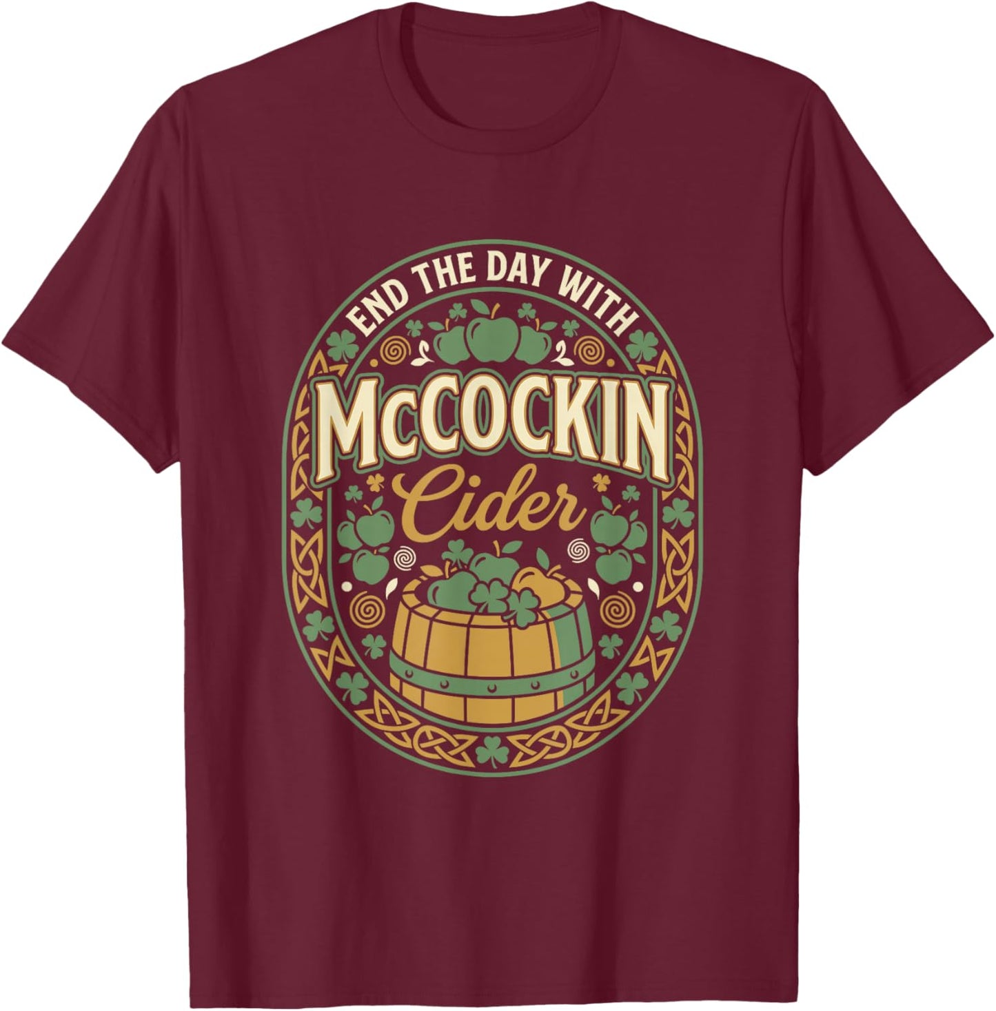 McCocking Cider T-Shirt - T-Shirt | Maroon