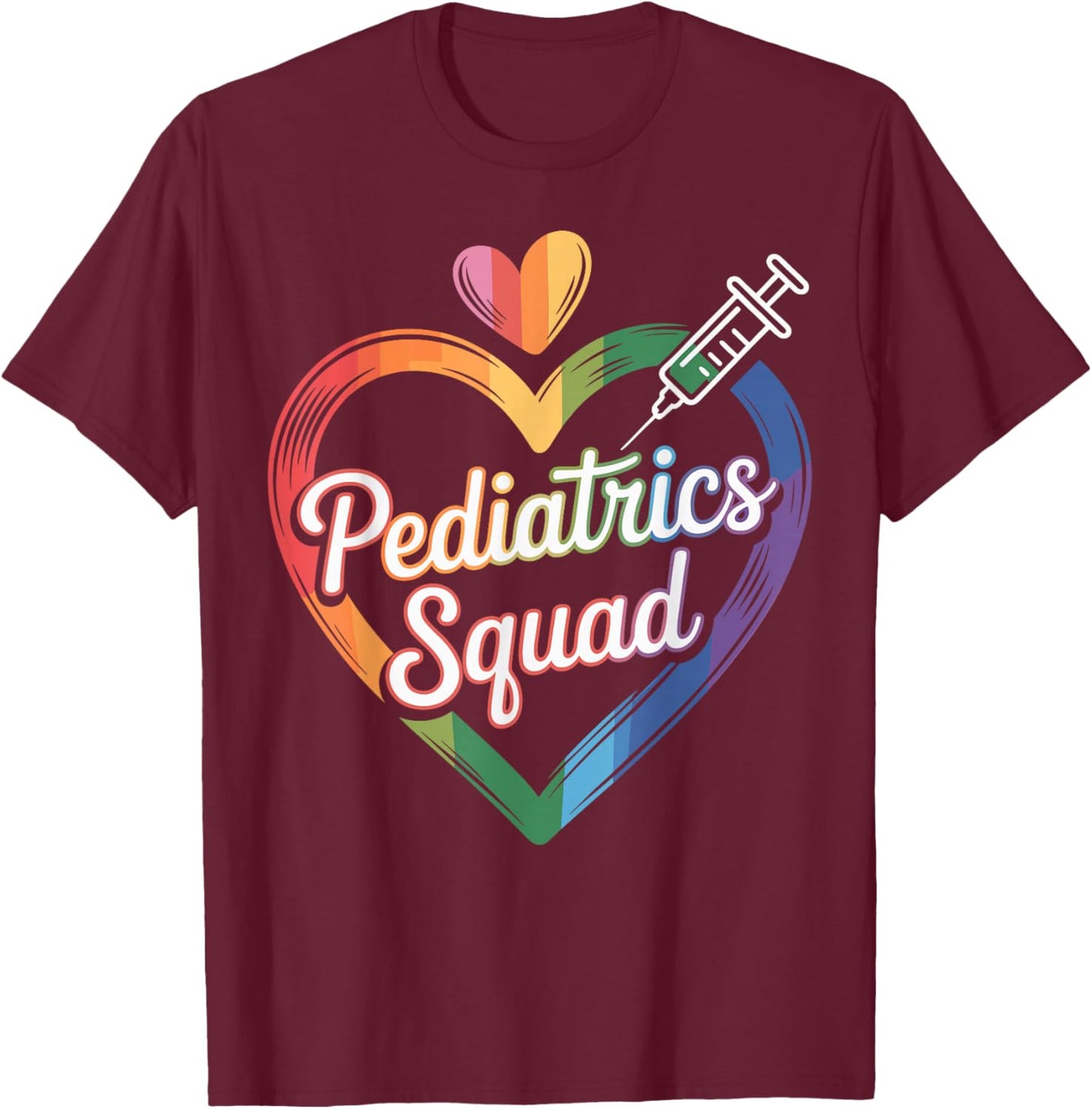 Pediatrics Squad T-Shirt - T-Shirt | Maroon