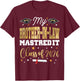 Masters Graduation My Brother-in-Law Mastered It Class 2026 T-Shirt - T-Shirt | Maroon