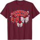 Galentine's Day Galentines Squad Valentine Day Coquette Bow T-Shirt - T-Shirt | Maroon