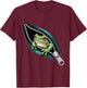 Frog Animal Graphic Forest Toad Lover Amphibian Funny Frog T-Shirt - T-Shirt | Maroon