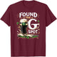 Found The G Spot Funny St Patricks Beer T-Shirt - T-Shirt | Maroon
