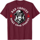 Bad Choices Make Good Stories Funny Monkey (On Back) T-Shirt - T-Shirt | Maroon