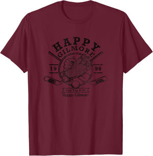 Happy Gilmore 30th Anniversary Just Tap It in T-Shirt - T-Shirt | Maroon