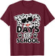 100 Days of School Dog Lover 102 Day of School for Boy Kids T-Shirt - T-Shirt | Maroon