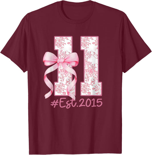 Bow T-Shirt - T-Shirt | Maroon