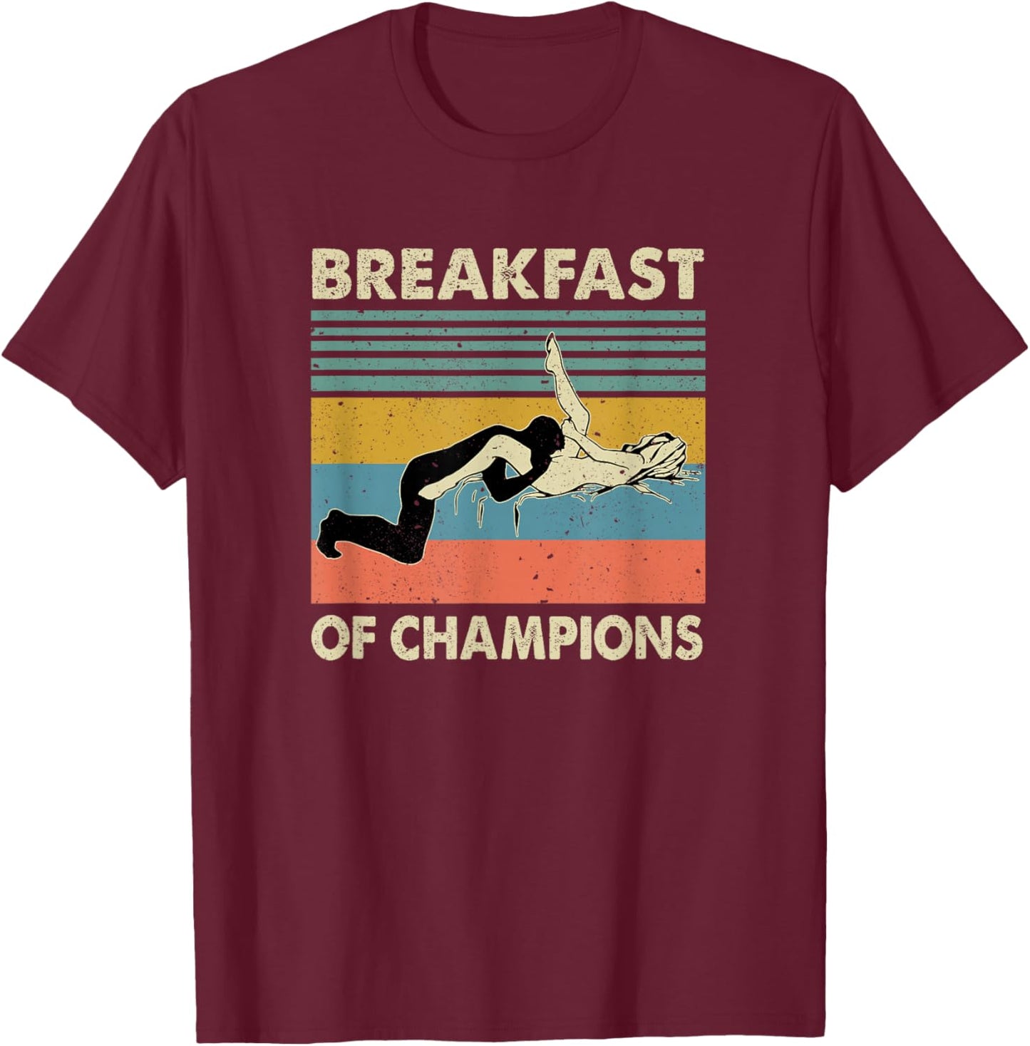 Breakfast of Champions T-Shirt - T-Shirt | Maroon