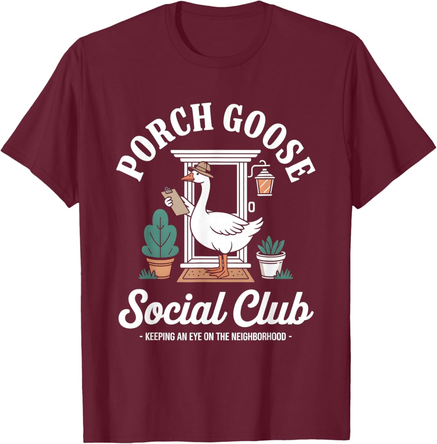 Funny Farmhouse Gift T-Shirt - T-Shirt | Maroon