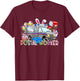 Postal Worker Easter Day Mail Carrier Postman Life Mail Lady T-Shirt - T-Shirt | Maroon