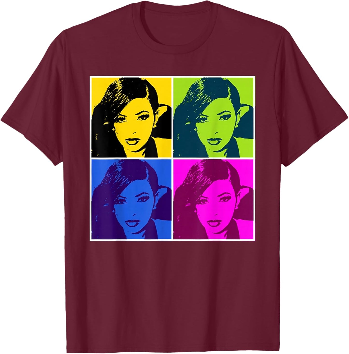 I Absolutely Love Jasmine Crockett T-Shirt - T-Shirt | Maroon