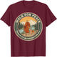 Pilgrimage Walk for Peace Texas to Washington D.C Trek T-Shirt - T-Shirt | Maroon