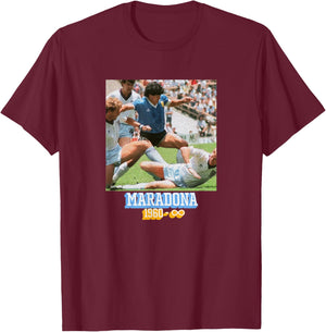 Maradona Infinite T-Shirt - T-Shirt | Maroon