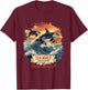 Family Vacation Marine Life Adventure Crew 2026 Dolphin Trip T-Shirt - T-Shirt | Maroon