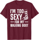 Best Foot Surgery Must Have Women Ankle Foot Surgery T-Shirt - T-Shirt | Maroon