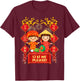 Li Xi Me Please Xuan Happy New Year TET Chuc Mung NAM Moi T-Shirt - T-Shirt | Maroon