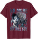 No More Mr Nice Guy Funny Alpha Wolf Meme Unhinged Brainrot T-Shirt - T-Shirt | Maroon