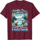 Family Friends Matching Group Alaskan Alaska Cruise 2026 T-Shirt - T-Shirt | Maroon