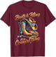 Funny Cowgirl Boots and Bling It's a Cowgirl Thing T-Shirt - T-Shirt | Maroon