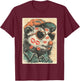Cute Opossum with Sunglasses Kisses Valentine's Day Possum T-Shirt - T-Shirt | Maroon