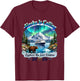 Alaska Cruise Adventure Trip Wildlife 2026 National Parks T-Shirt - T-Shirt | Maroon