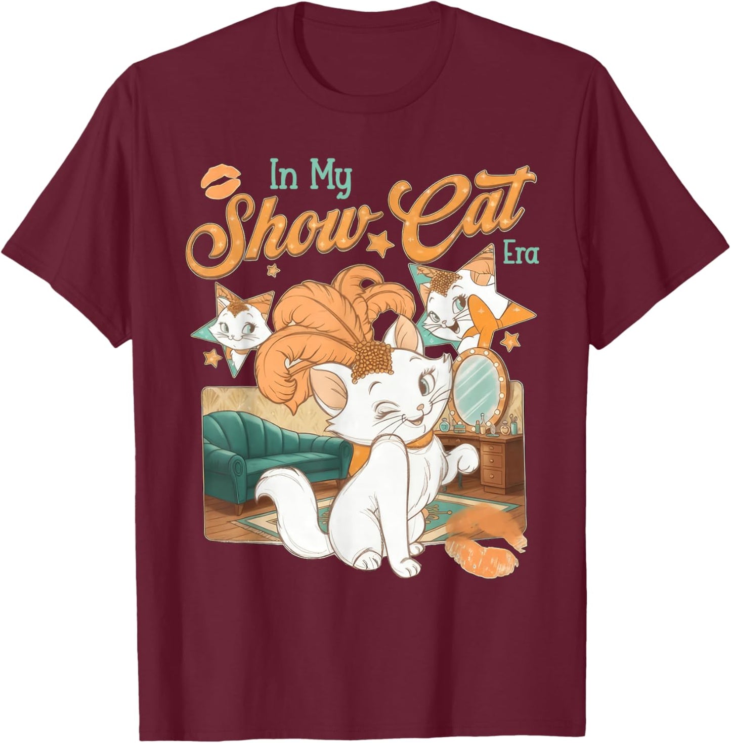 The Life of A Show Girl Women T-Shirt - T-Shirt | Maroon