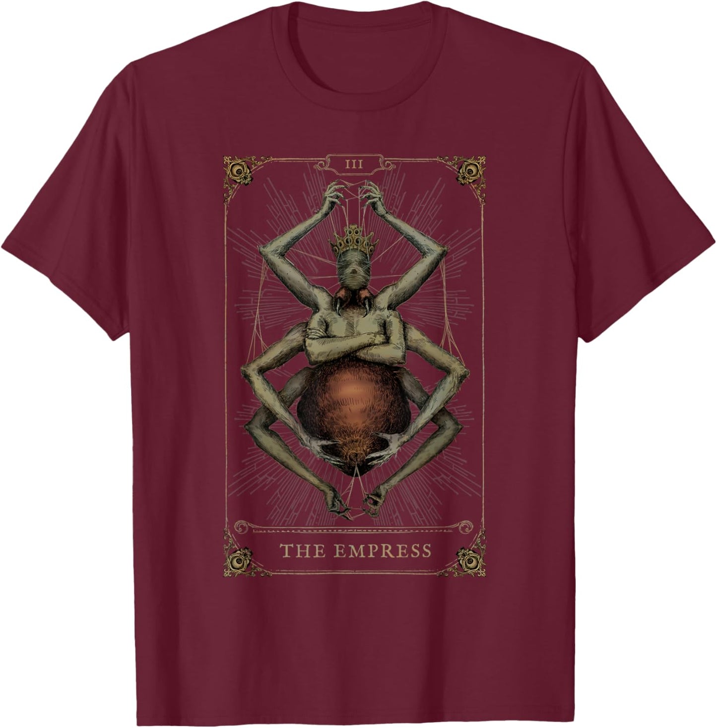 Hunt: Showdown 1896 The Empress T-Shirt - T-Shirt | Maroon