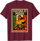 Herencia Latina – Cultura y Poder | Hispanic Heritage Gifts T-Shirt - T-Shirt | Maroon