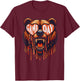 Bears Lovers Game Day Retro Bear Men Women Kids T-Shirt - T-Shirt | Maroon