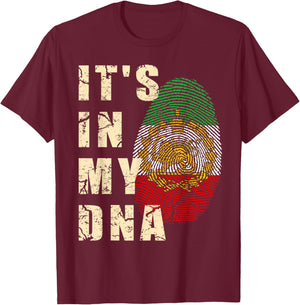 Iran Lion Sun Flag,Iran,Persian,Shir o Khorshid T-Shirt - T-Shirt | Maroon