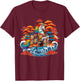 Lunar New Year 2026 Horse Zodiac Celebration Art Chinese T-Shirt - T-Shirt | Maroon
