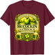 McCockin Cider Irish St Patricks Day Humor Art T-Shirt - T-Shirt | Maroon