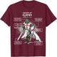 Armor of God Knight Templar Christian T-Shirt - T-Shirt | Maroon