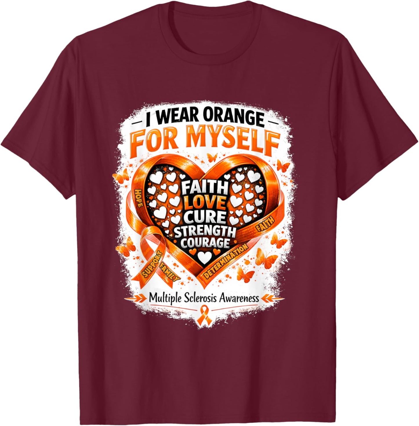 Awareness T-Shirt - T-Shirt | Maroon