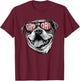 Kids GA Georgia Dog Sport Lovers T-Shirt - T-Shirt | Maroon