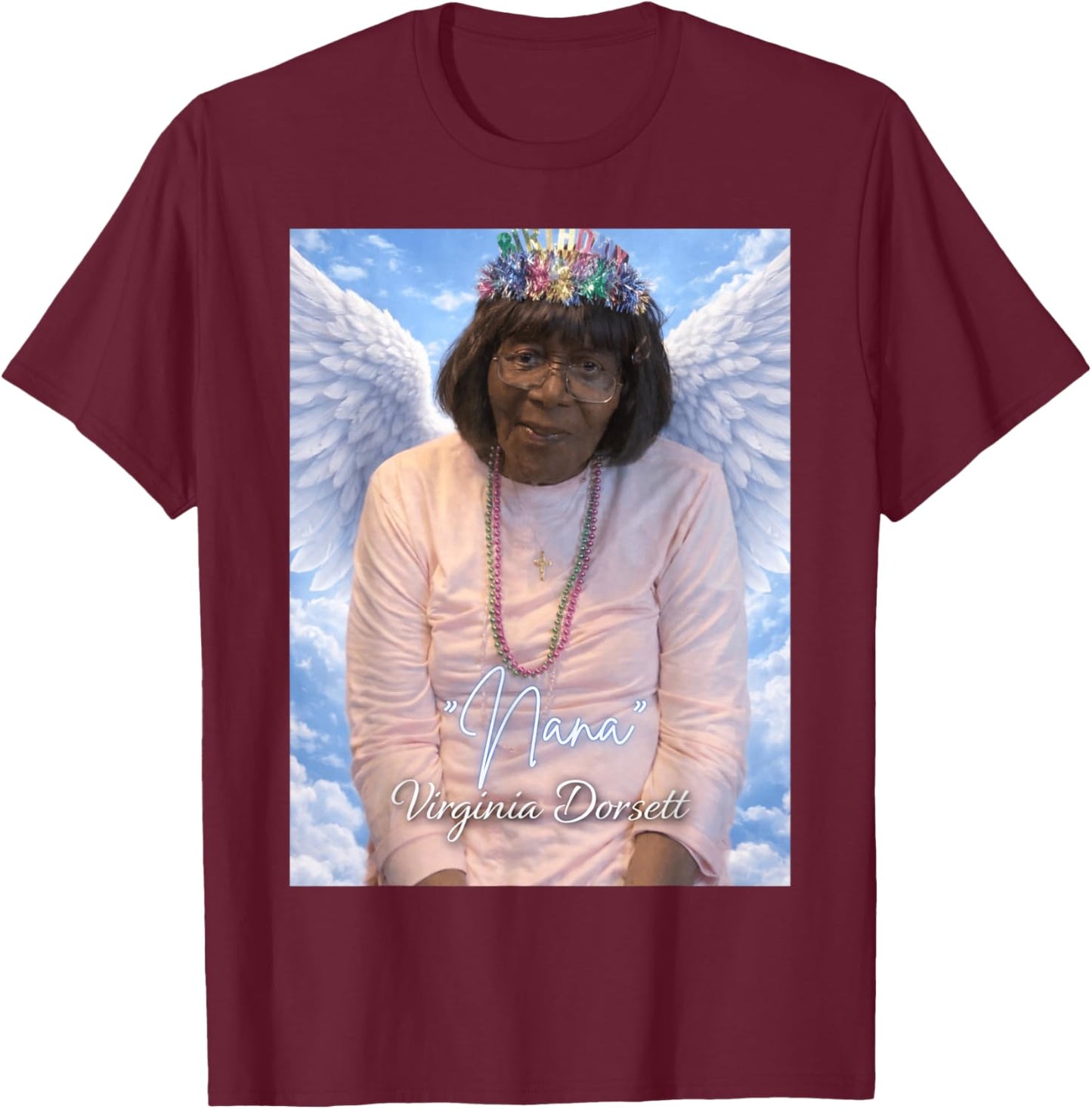Nana T-Shirt - T-Shirt | Maroon