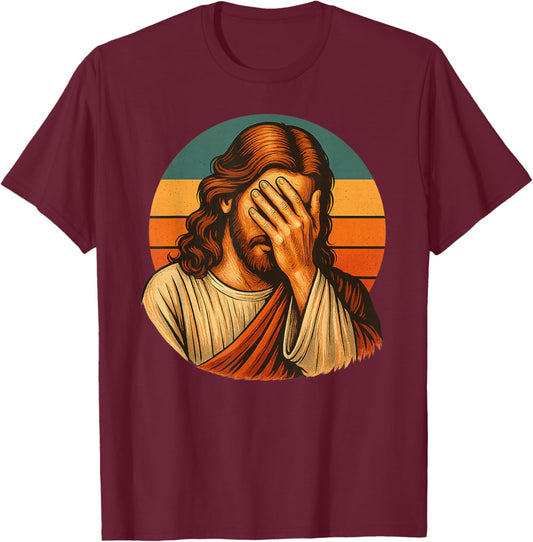 That’s Not What I Meant Christian Meme Funny Jesus T-Shirt - T-Shirt | Maroon