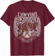 Lynyrd Skynyrd Croc Rock Bullet Southern Country Tread On Me T-Shirt - T-Shirt | Maroon
