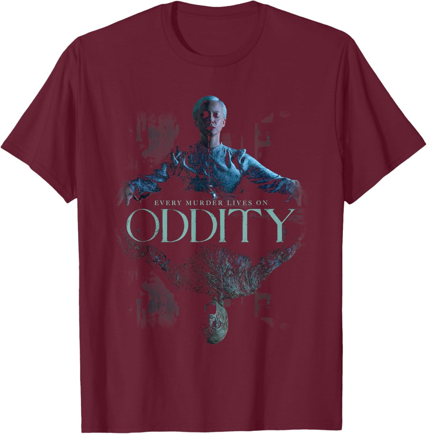 Oddity Key Art T-Shirt - T-Shirt | Maroon