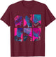 Kpop Demon Hunters Saja Boys Photocards Officially Licensed T-Shirt - T-Shirt | Maroon
