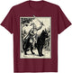 Knight Riding Cat T-Shirt - T-Shirt | Maroon