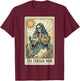 The Chicken Mom Tarot Card T-Shirt - T-Shirt | Maroon