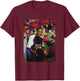 Martin Lawrence The Martin Show Actor by Michael Grecco T-Shirt - T-Shirt | Maroon