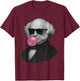 Martin Van Buren Portrait T-Shirt - T-Shirt | Maroon