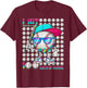 100 Days of School Baseball Drip Ice Cream Boys Kids T-Shirt - T-Shirt | Maroon
