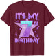 It's My 7th Birthday Kpop Kids Toddler Birthday Girl T-Shirt - T-Shirt | Maroon