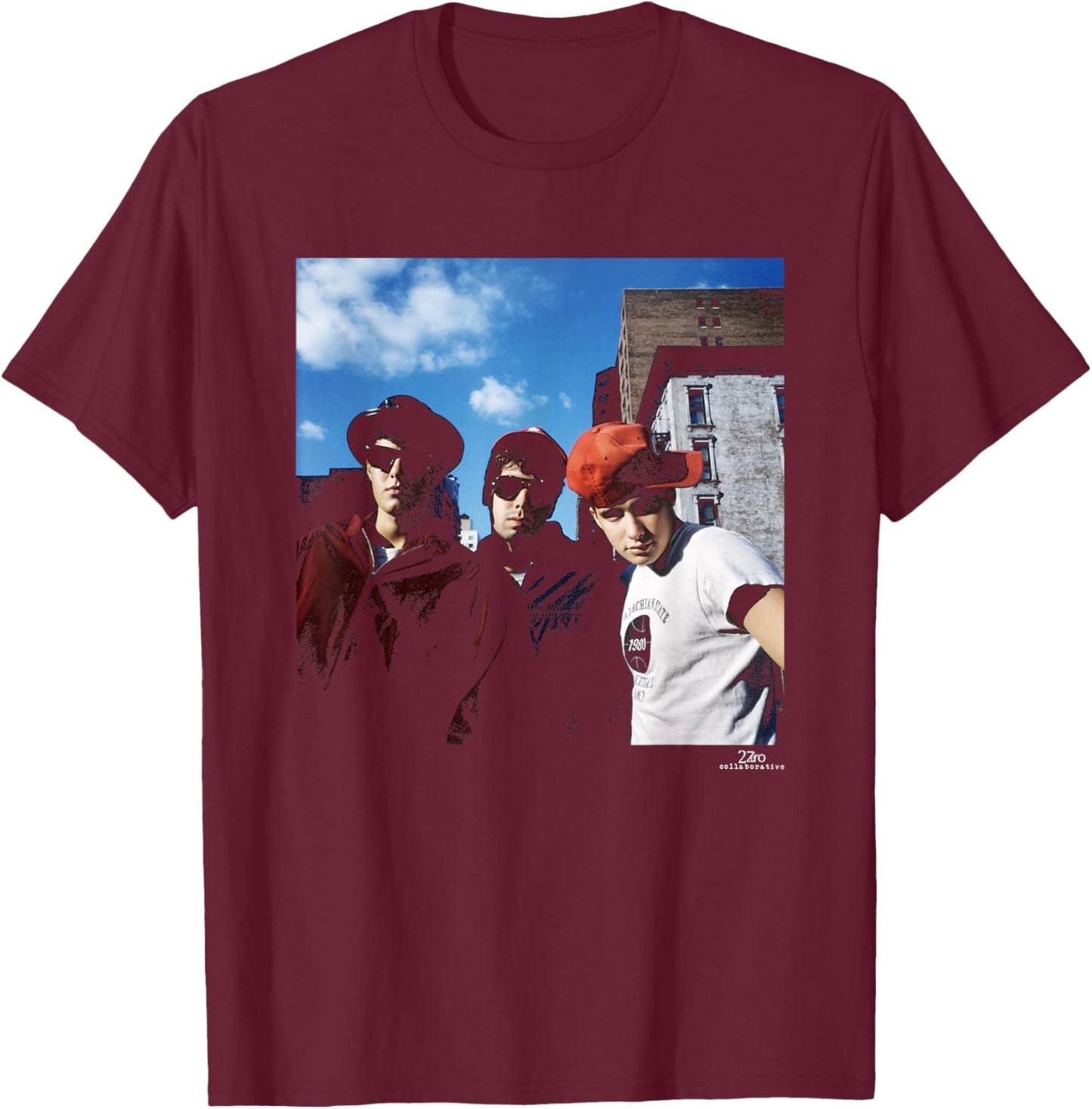 Beastie Boys Licensed to Ill Era by Phil Nicholls T-Shirt - T-Shirt | Maroon