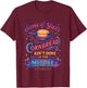 Some of Y'all's Cornbread Ain't Done in The Middle T-Shirt - T-Shirt | Maroon