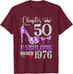 50th Birthday Women T-Shirt - T-Shirt | Maroon