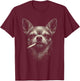 Dog Smoking Cigarette Funny Chihuahua Meme Got That Dog Men T-Shirt - T-Shirt | Maroon