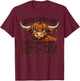 Jesus Loves Me Even When I’m Moo-Dy T-Shirt - T-Shirt | Maroon